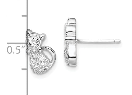 Sterling Silver Earrings Style QE15097 - Classique Jewelry Inc.