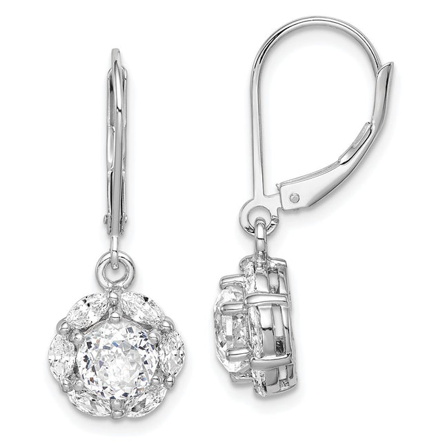 Sterling Silver Earrings Style QE15101 - Classique Jewelry Inc.