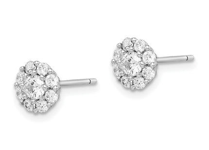 Sterling Silver Earrings Style QE15115 - Classique Jewelry Inc.