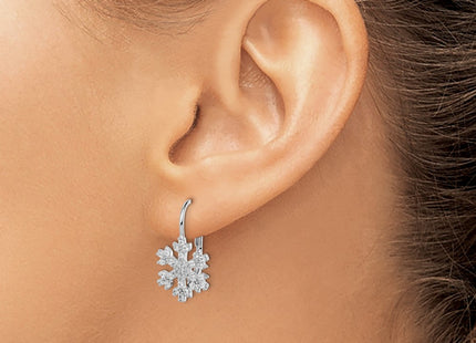 Sterling Silver Earrings Style QE15137 - Classique Jewelry Inc.