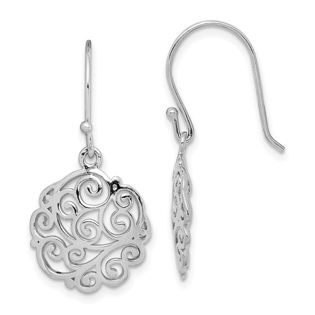 Sterling Silver Earrings Style QE15139 - Classique Jewelry Inc.
