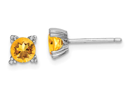 Sterling Silver Earrings Style QE15141CI - Classique Jewelry Inc.