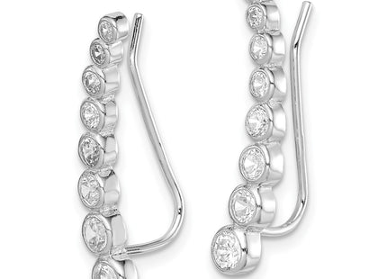 Sterling Silver Earrings Style QE15146 - Classique Jewelry Inc.