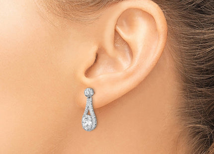 Sterling Silver Earrings Style QE15146 - Classique Jewelry Inc.