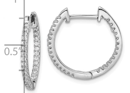 Sterling Silver Earrings Style QE15159 - Classique Jewelry Inc.