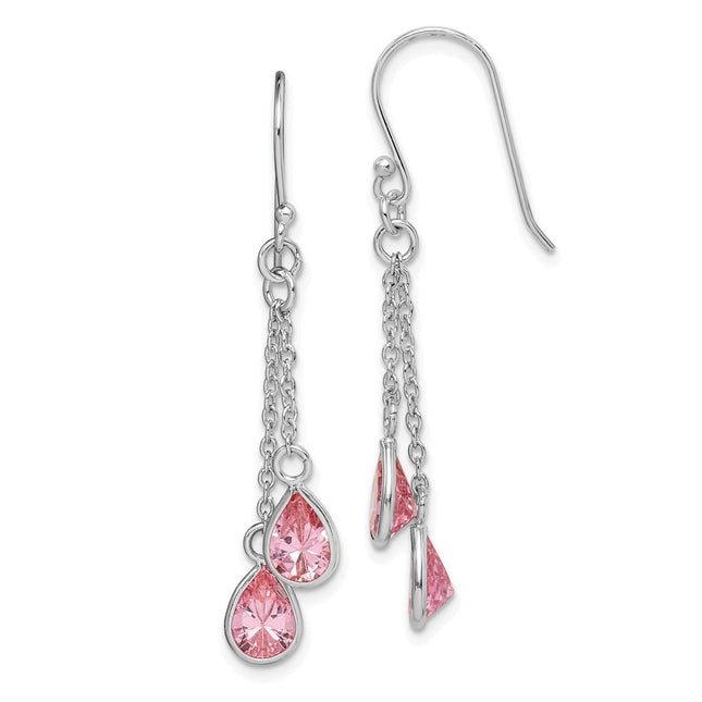 Sterling Silver Earrings Style QE15169 - Classique Jewelry Inc.