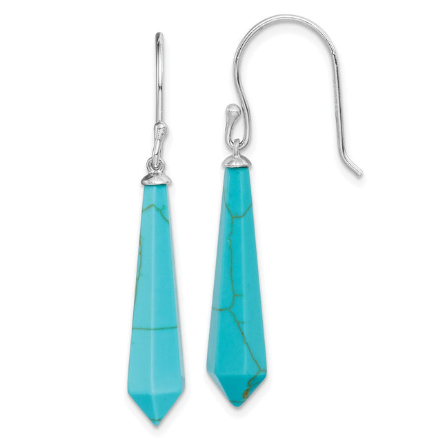 Sterling Silver Earrings Style QE15186 - Classique Jewelry Inc.