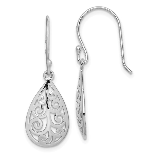 Sterling Silver Earrings Style QE15190 - Classique Jewelry Inc.