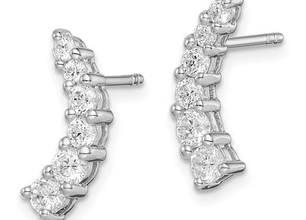 Sterling Silver Earrings Style QE15191 - Classique Jewelry Inc.