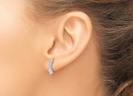 Sterling Silver Earrings Style QE15191 - Classique Jewelry Inc.