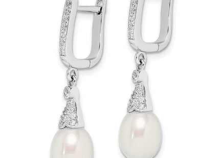 Sterling Silver Earrings Style QE15200 - Classique Jewelry Inc.