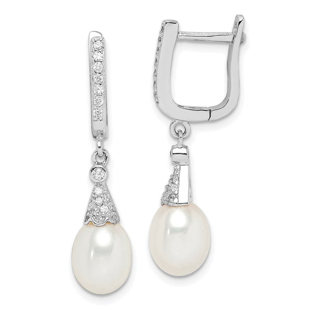 Sterling Silver Earrings Style QE15200 - Classique Jewelry Inc.