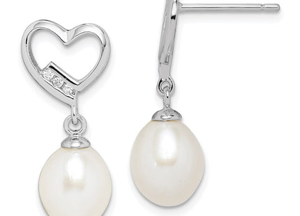 Sterling Silver Earrings Style QE15206 - Classique Jewelry Inc.