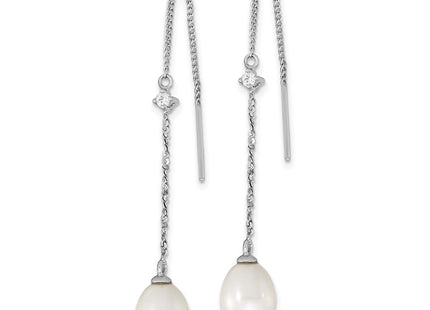 Sterling Silver Earrings Style QE15211 - Classique Jewelry Inc.