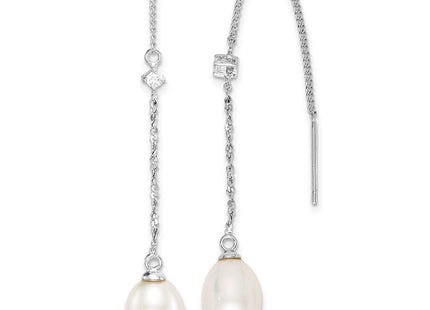 Sterling Silver Earrings Style QE15211 - Classique Jewelry Inc.