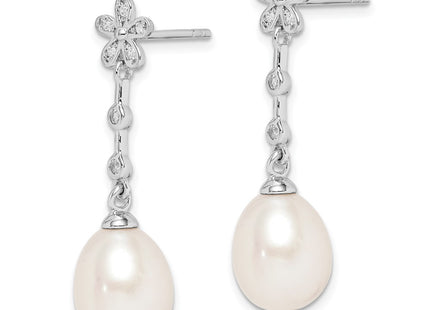 Sterling Silver Earrings Style QE15213 - Classique Jewelry Inc.