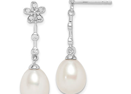 Sterling Silver Earrings Style QE15213 - Classique Jewelry Inc.
