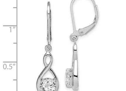 Sterling Silver Earrings Style QE15221 - Classique Jewelry Inc.