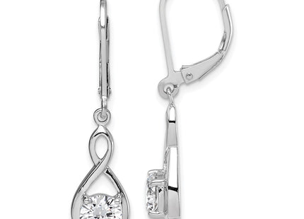 Sterling Silver Earrings Style QE15221 - Classique Jewelry Inc.