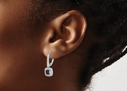 Sterling Silver Earrings Style QE15233 - Classique Jewelry Inc.