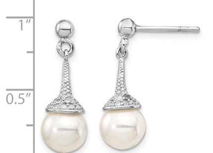 Sterling Silver Earrings Style QE15236 - Classique Jewelry Inc.