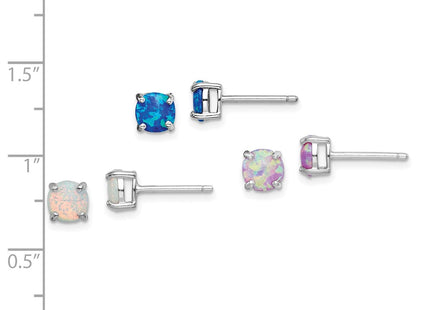 Sterling Silver Earrings Style QE15240 - Classique Jewelry Inc.