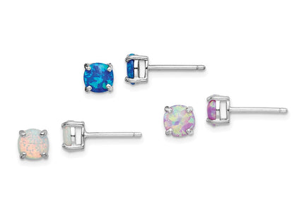 Sterling Silver Earrings Style QE15240 - Classique Jewelry Inc.