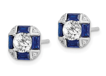 Sterling Silver Earrings Style QE15241 - Classique Jewelry Inc.