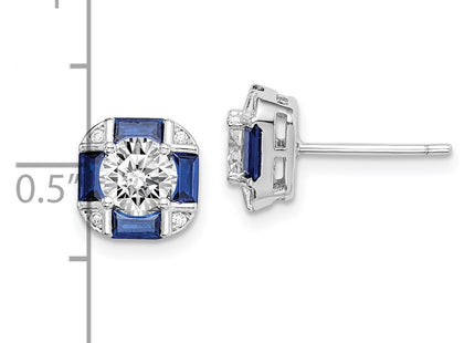 Sterling Silver Earrings Style QE15241 - Classique Jewelry Inc.