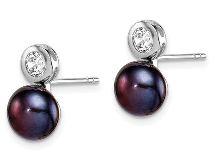 Sterling Silver Earrings Style QE15259 - Classique Jewelry Inc.