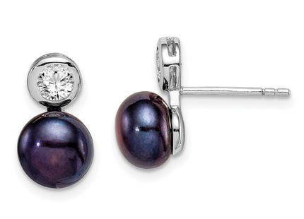 Sterling Silver Earrings Style QE15259 - Classique Jewelry Inc.