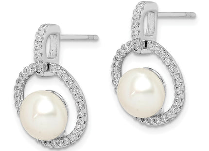 Sterling Silver Earrings Style QE15264 - Classique Jewelry Inc.
