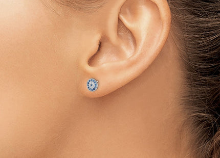 Sterling Silver Earrings Style QE15270 - Classique Jewelry Inc.