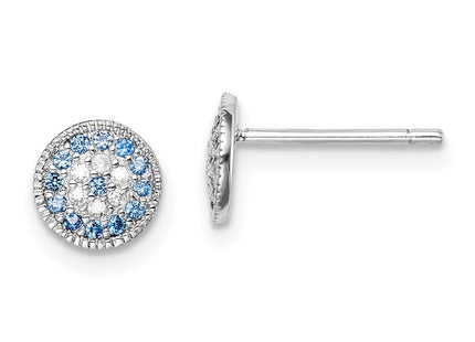 Sterling Silver Earrings Style QE15270 - Classique Jewelry Inc.