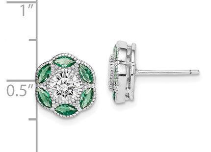 Sterling Silver Earrings Style QE15292 - Classique Jewelry Inc.