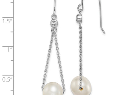 Sterling Silver Earrings Style QE15293 - Classique Jewelry Inc.