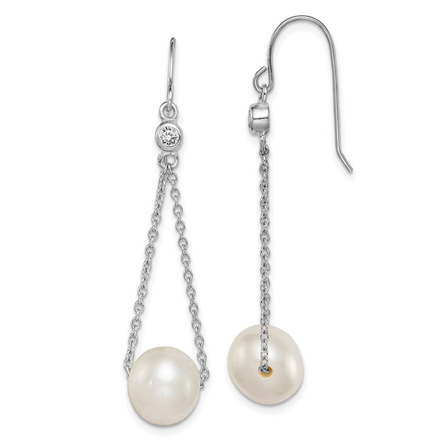 Sterling Silver Earrings Style QE15293 - Classique Jewelry Inc.