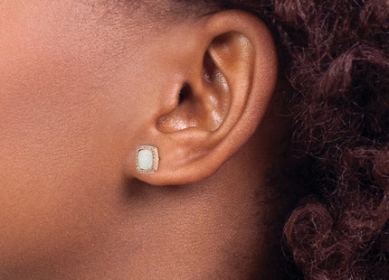 Sterling Silver Earrings Style QE15295 - Classique Jewelry Inc.