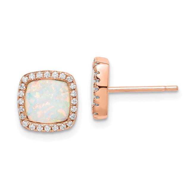 Sterling Silver Earrings Style QE15295 - Classique Jewelry Inc.