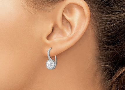Sterling Silver Earrings Style QE15306 - Classique Jewelry Inc.