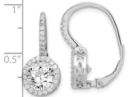 Sterling Silver Earrings Style QE15306 - Classique Jewelry Inc.