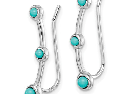 Sterling Silver Earrings Style QE15322 - Classique Jewelry Inc.