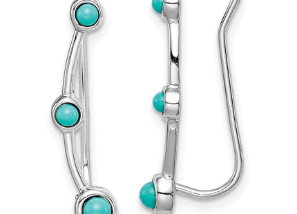 Sterling Silver Earrings Style QE15322 - Classique Jewelry Inc.