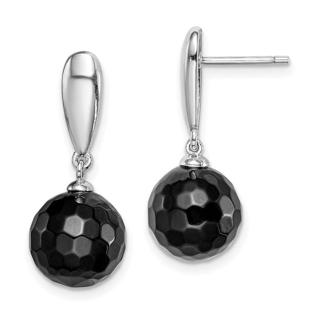 Sterling Silver Earrings Style QE15326 - Classique Jewelry Inc.