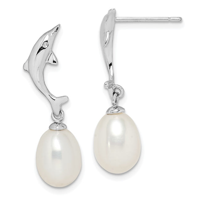 Sterling Silver Earrings Style QE15337 - Classique Jewelry Inc.