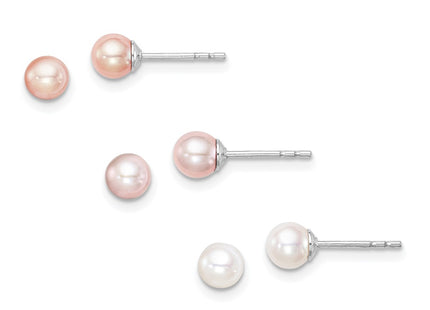 Sterling Silver Earrings Style QE15338SET - Classique Jewelry Inc.