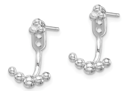 Sterling Silver Earrings Style QE15346 - Classique Jewelry Inc.