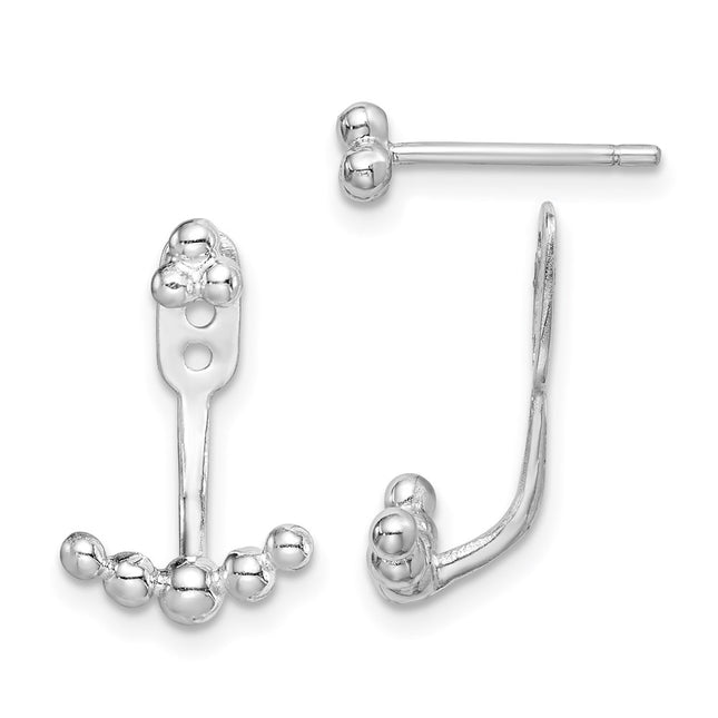 Sterling Silver Earrings Style QE15346 - Classique Jewelry Inc.