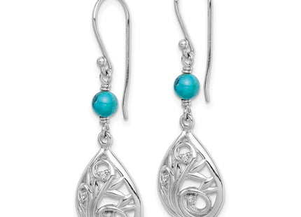 Sterling Silver Earrings Style QE15347 - Classique Jewelry Inc.