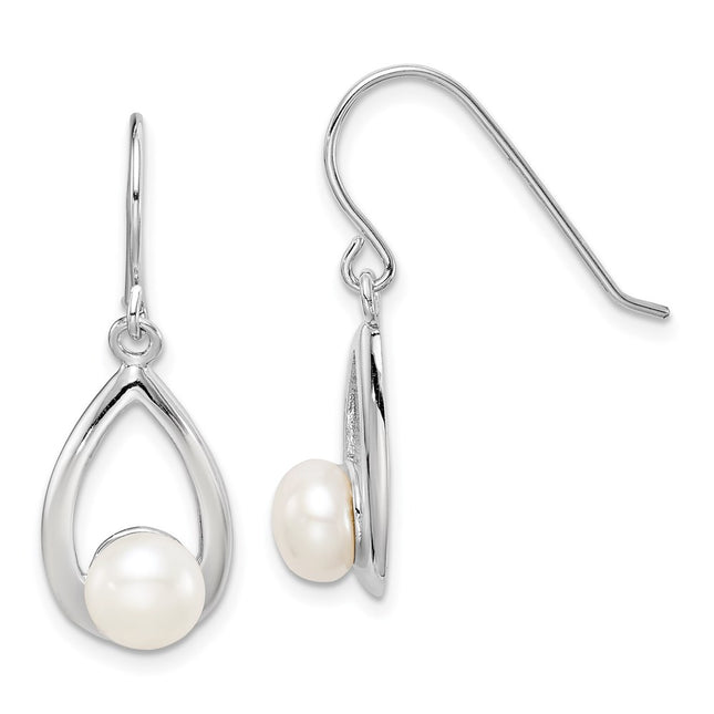 Sterling Silver Earrings Style QE15357 - Classique Jewelry Inc.